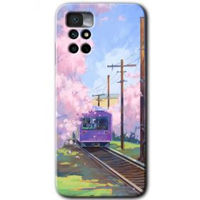 Xiaomi Redmi Note 11 4G Rails Paint Baskılı Uyumlu Silikon Kılıf