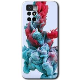 Xiaomi Redmi Note 11 4G Renkli Karışım Baskılı Uyumlu Silikon Kılıf