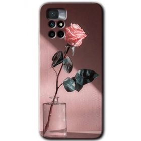 Xiaomi Redmi Note 11 4G Retro Gül Baskılı Uyumlu Silikon Kılıf