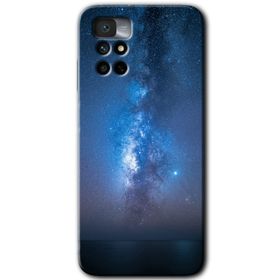 Xiaomi Redmi Note 11 4G Samanyolu Baskılı Uyumlu Silikon Kılıf