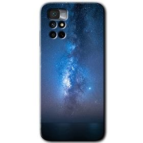 Xiaomi Redmi Note 11 4G Samanyolu Baskılı Uyumlu Silikon Kılıf