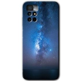 Xiaomi Redmi Note 11 4G Samanyolu Baskılı Uyumlu Silikon Kılıf
