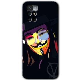 Xiaomi Redmi Note 11 4G Vendetta Baskılı Uyumlu Silikon Kılıf
