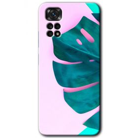 Xiaomi Redmi Note 11 5G Global 3D Yaprak Baskılı Uyumlu Silikon Kılıf