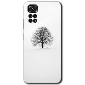 Xiaomi Redmi Note 11 5G Global Alone Tree Baskılı Uyumlu Silikon Kılıf