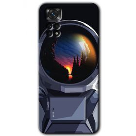 Xiaomi Redmi Note 11 5G Global Astronot Baskılı Uyumlu Silikon Kılıf