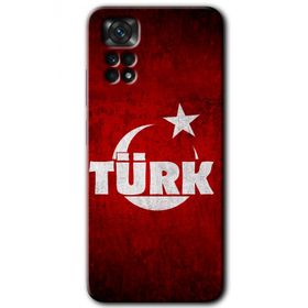 Xiaomi Redmi Note 11 5G Global Ayyıldız Türk Baskılı Uyumlu Silikon Kılıf