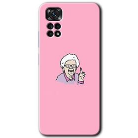 Xiaomi Redmi Note 11 5G Global Bad Grandmother Baskılı Uyumlu Silikon Kılıf