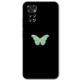 Xiaomi Redmi Note 11 5G Global Butterfly Tree Baskılı Uyumlu Silikon Kılıf