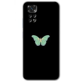 Xiaomi Redmi Note 11 5G Global Butterfly Tree Baskılı Uyumlu Silikon Kılıf