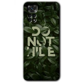 Xiaomi Redmi Note 11 5G Global Do Not Hide Baskılı Uyumlu Silikon Kılıf