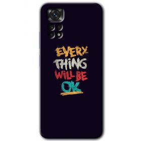 Xiaomi Redmi Note 11 5G Global Everything Baskılı Uyumlu Silikon Kılıf