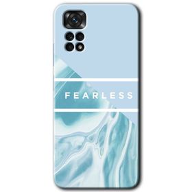 Xiaomi Redmi Note 11 5G Global Fearless Baskılı Uyumlu Silikon Kılıf