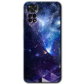 Xiaomi Redmi Note 11 5G Global Galaksi Baskılı Uyumlu Silikon Kılıf