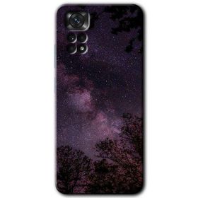 Xiaomi Redmi Note 11 5G Global Gece Galaksi Baskılı Uyumlu Silikon Kılıf