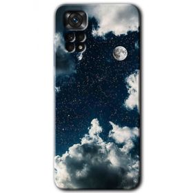 Xiaomi Redmi Note 11 5G Global Gece Gökyüzü Baskılı Uyumlu Silikon Kılıf