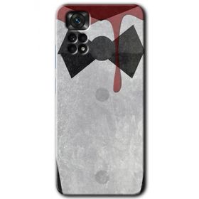 Xiaomi Redmi Note 11 5G Global Gentleman Blood Baskılı Uyumlu Silikon Kılıf