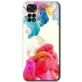 Xiaomi Redmi Note 11 5G Global Gökkuşağı Color Baskılı Uyumlu Silikon Kılıf