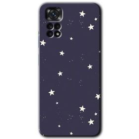 Xiaomi Redmi Note 11 5G Global Gökyüzü Yıldız Baskılı Uyumlu Silikon Kılıf