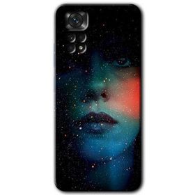 Xiaomi Redmi Note 11 5G Global Karanlık Kadın Baskılı Uyumlu Silikon Kılıf