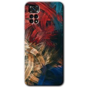 Xiaomi Redmi Note 11 5G Global Karma Boyalar Baskılı Uyumlu Silikon Kılıf