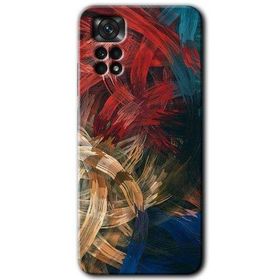 Xiaomi Redmi Note 11 5G Global Karma Boyalar Baskılı Uyumlu Silikon Kılıf