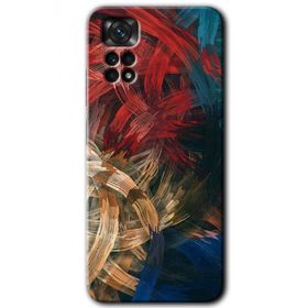 Xiaomi Redmi Note 11 5G Global Karma Boyalar Baskılı Uyumlu Silikon Kılıf