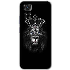 Xiaomi Redmi Note 11 5G Global King Lion Baskılı Uyumlu Silikon Kılıf