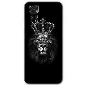Xiaomi Redmi Note 11 5G Global King Lion Baskılı Uyumlu Silikon Kılıf