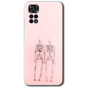 Xiaomi Redmi Note 11 5G Global Kırmızı Gül Baskılı Uyumlu Silikon Kılıf