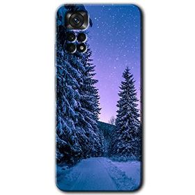 Xiaomi Redmi Note 11 5G Global Kış Manzarası Baskılı Uyumlu Silikon Kılıf