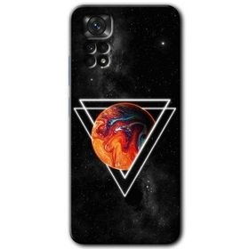 Xiaomi Redmi Note 11 5G Global Kızıl Gezegen Baskılı Uyumlu Silikon Kılıf