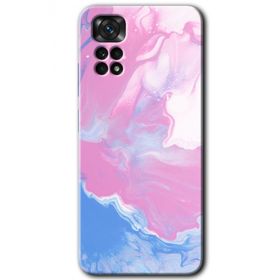 Xiaomi Redmi Note 11 5G Global Liquid Lekeler Art Baskılı Uyumlu Silikon Kılıf