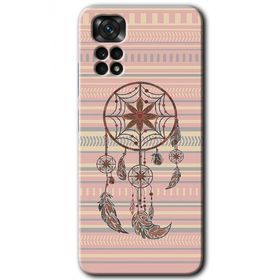 Xiaomi Redmi Note 11 5G Global Mandala Retro Baskılı Uyumlu Silikon Kılıf