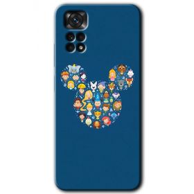 Xiaomi Redmi Note 11 5G Global Mickey Baskılı Uyumlu Silikon Kılıf