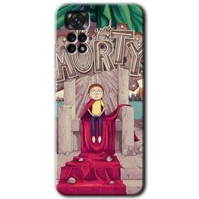 Xiaomi Redmi Note 11 5G Global Morty Baskılı Uyumlu Silikon Kılıf