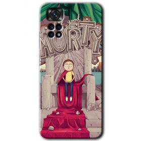Xiaomi Redmi Note 11 5G Global Morty Baskılı Uyumlu Silikon Kılıf