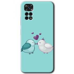 Xiaomi Redmi Note 11 5G Global Mutlu Kuşlar Baskılı Uyumlu Silikon Kılıf