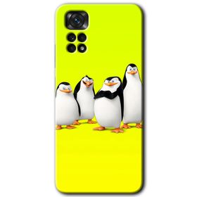 Xiaomi Redmi Note 11 5G Global Penguenler Baskılı Uyumlu Silikon Kılıf