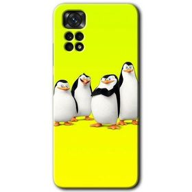 Xiaomi Redmi Note 11 5G Global Penguenler Baskılı Uyumlu Silikon Kılıf