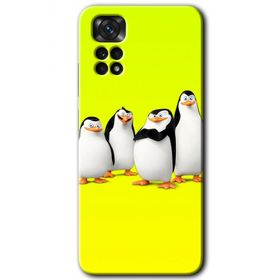 Xiaomi Redmi Note 11 5G Global Penguenler Baskılı Uyumlu Silikon Kılıf