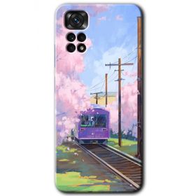 Xiaomi Redmi Note 11 5G Global Rails Paint Baskılı Uyumlu Silikon Kılıf