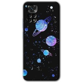 Xiaomi Redmi Note 11 5G Global Samanyolu Galaksi Baskılı Uyumlu Silikon Kılıf