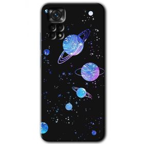 Xiaomi Redmi Note 11 5G Global Samanyolu Galaksi Baskılı Uyumlu Silikon Kılıf