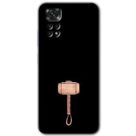 Xiaomi Redmi Note 11 5G Global Thor Çekiç Baskılı Uyumlu Silikon Kılıf