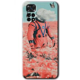 Xiaomi Redmi Note 11 5G Global Uzay Bahçesi Baskılı Uyumlu Silikon Kılıf