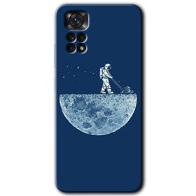 Xiaomi Redmi Note 11 5G Global Uzay İşçisi Baskılı Uyumlu Silikon Kılıf