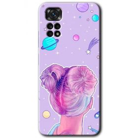 Xiaomi Redmi Note 11 5G Global Uzaylı Kız Baskılı Uyumlu Silikon Kılıf