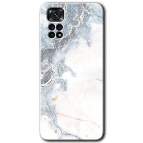 Xiaomi Redmi Note 11 5G Global White Marble Baskılı Uyumlu Silikon Kılıf