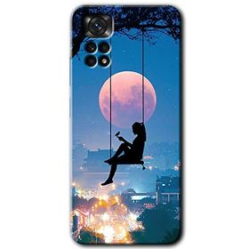 Xiaomi Redmi Note 11 5G Global Yalnız Kadın Baskılı Uyumlu Silikon Kılıf